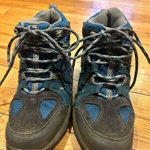 LL Bean Blue and Gray Hiking Shoes